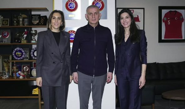 TFF Başkanı Hacıosmanoğlu’ndan Kadın Futbol Kulüpler Birliği’ne destek